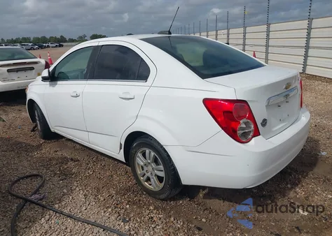 2016 Chevrolet Sonic Lt Auto from USA, damaged, VIN 1G1JC5SHXG4169126